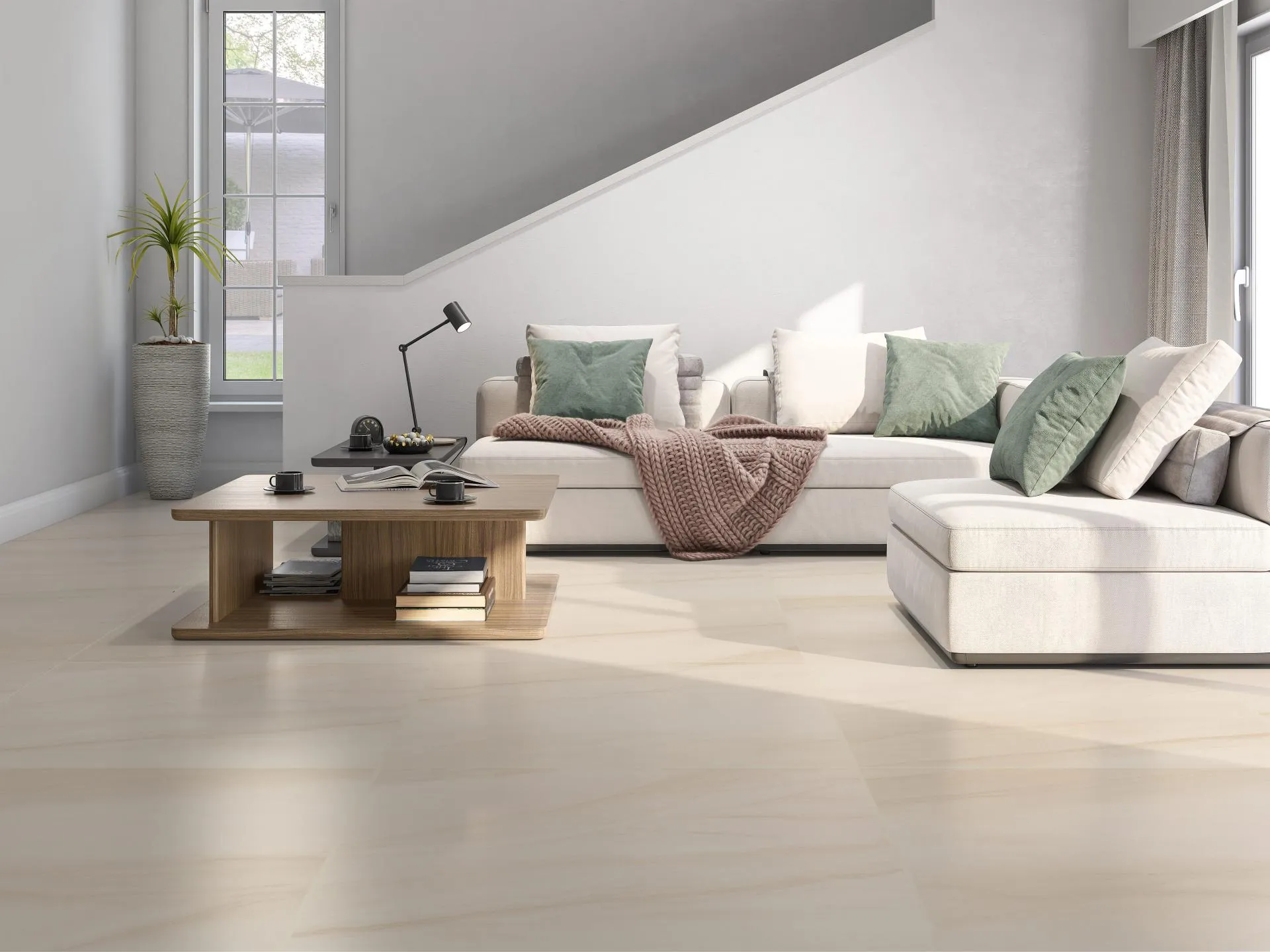 Piso de porcelanato